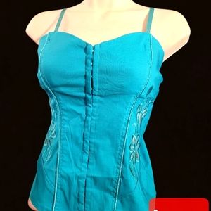 Nwt stretch corset type tank
